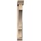Ekena Millwork Balboa Traditional Smooth Bracket w/ Offset Brace, Douglas Fir, 5 1/2"W x 32"D x 40"H BKT0604X32X40BOA01SDF - alternate 3